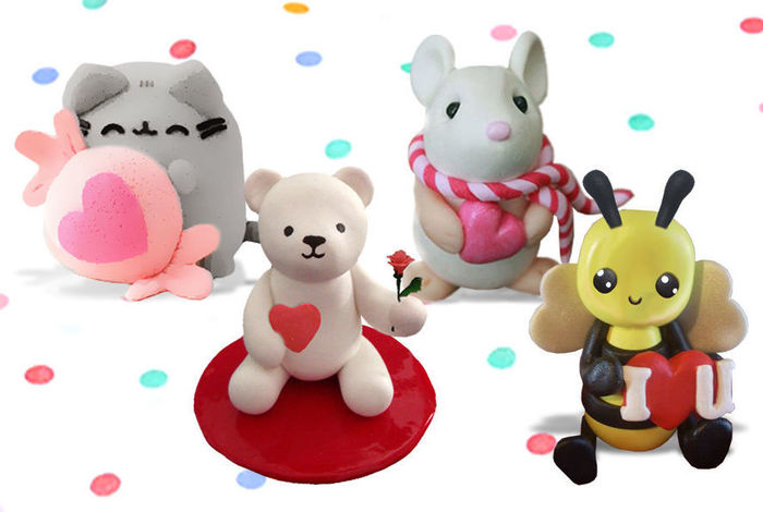 Valentine's Clay Sculpting Art Lesson for Kids