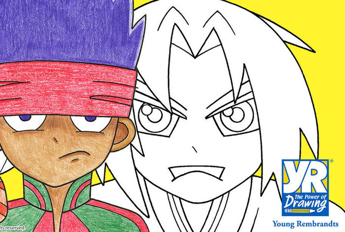Anime Manga Workshop with Young Rembrandts