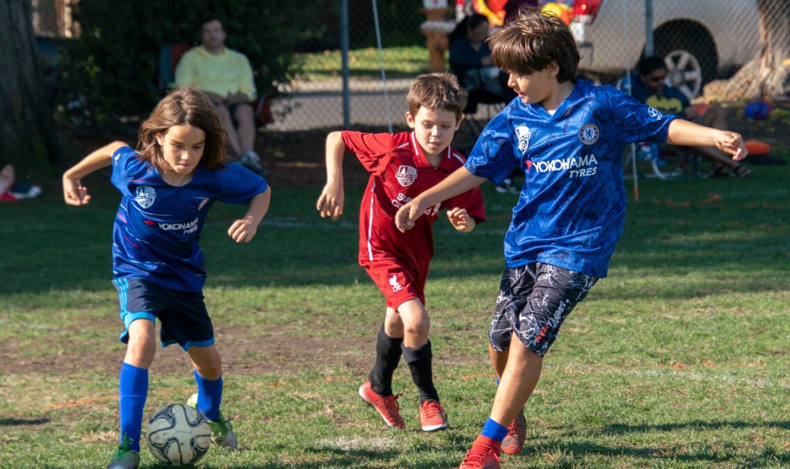 outdoor sports for Thanksgiving Camp with Coach Ken Soccer