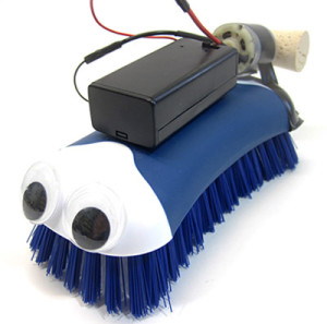 completed brushbot