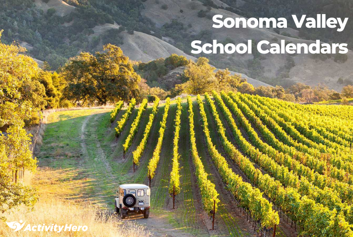 sonoma valley school district calendars
