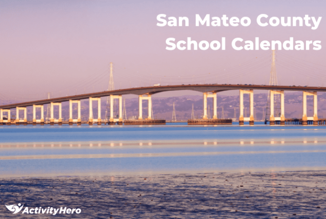 San Mateo County School Calendars
